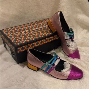 Kurt Geiger Multicolored Mary Jane’s